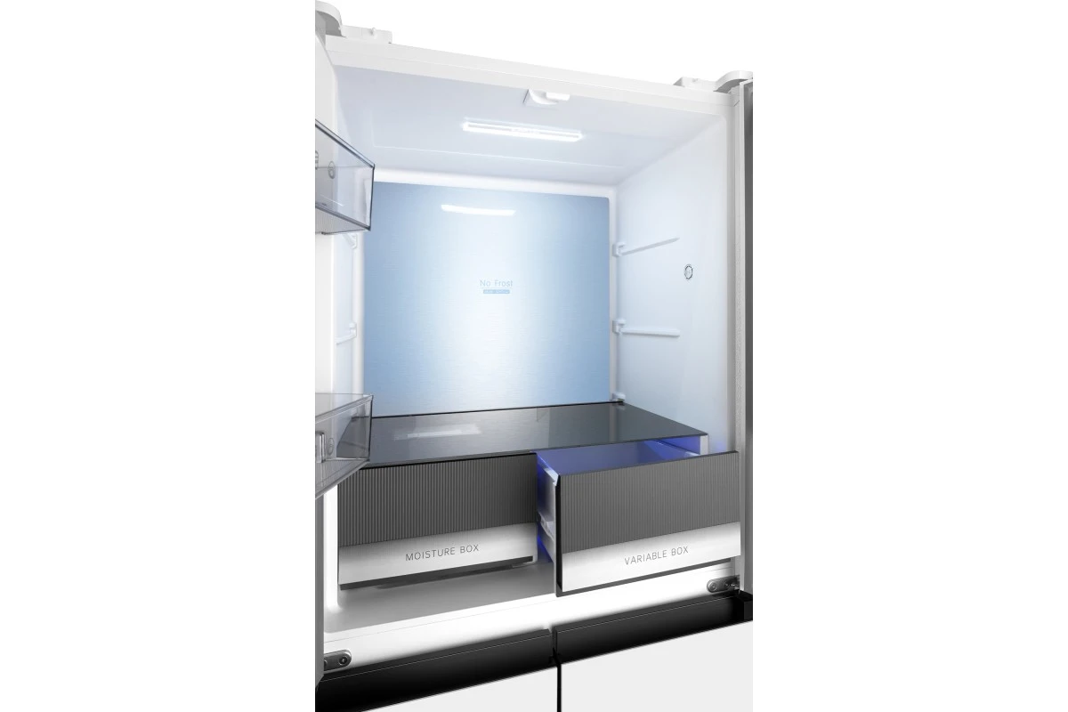 Отдельностоящий холодильник с инвертором Weissgauff WCD 450 WG NoFrost Inverter