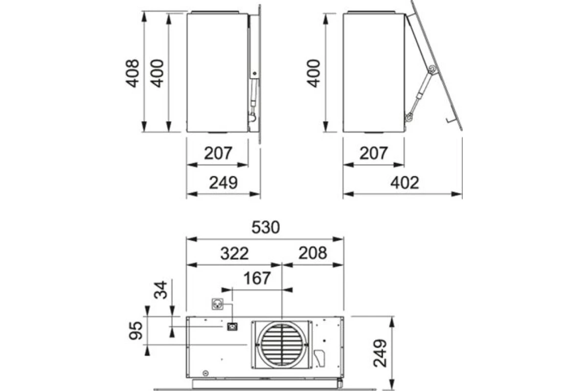 Вытяжка Franke Maris Free 80 330.0542.181