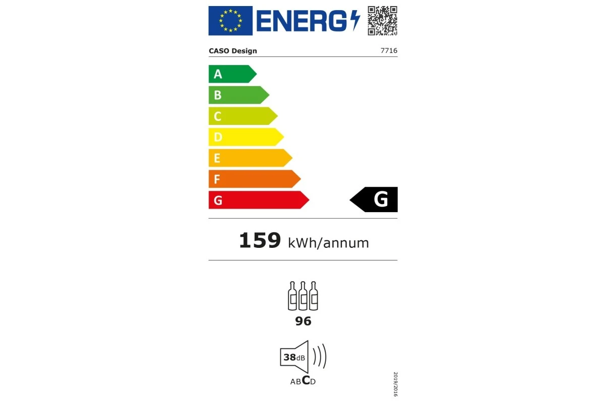 Винный шкаф CASO WineDeluxe WD 96
