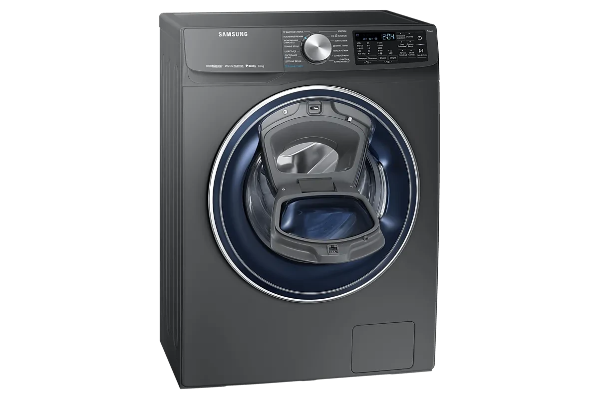 Стиральная машина Samsung WW70R62LVTXDLP (AddWash и Eco Bubble)
