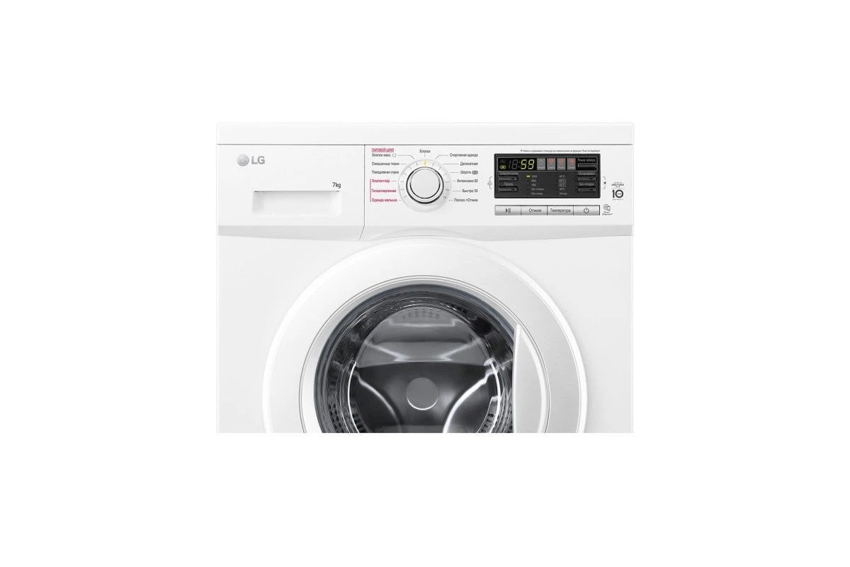 Узкая стиральная машина LG F1296HDS0