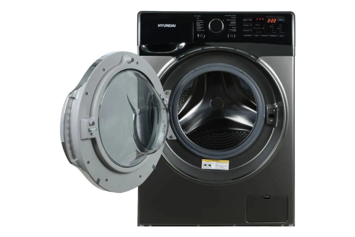 Стиральная машина Hyundai WFE8408 Dark Gray