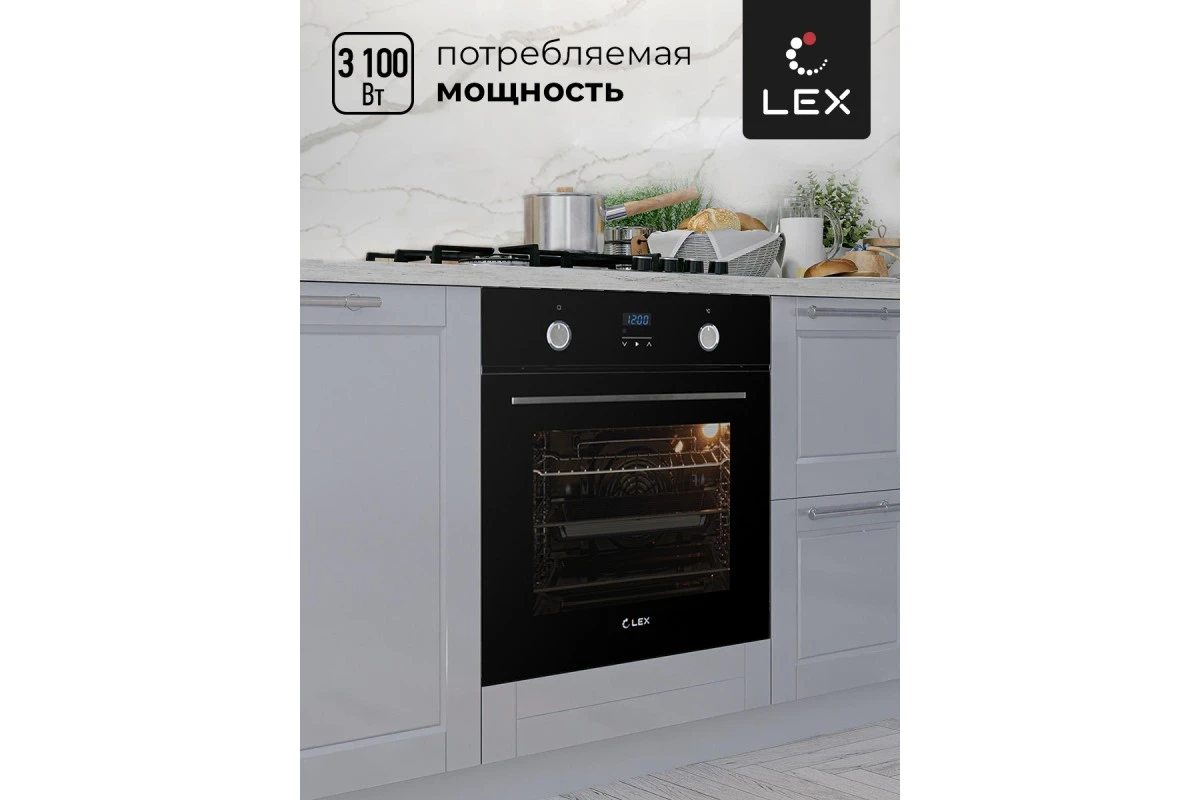 Духовой шкаф LEX EDP 092 BL