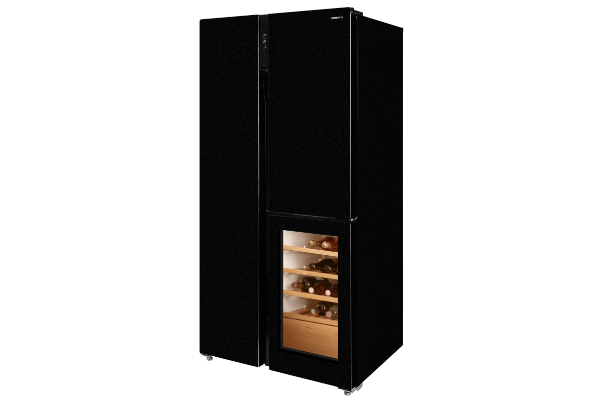 Холодильник Hiberg RFS-700DX NFGB Inverter Wine