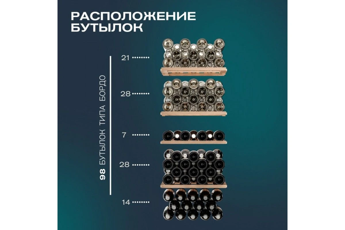 Винный шкаф Meyvel MV98-KBF2