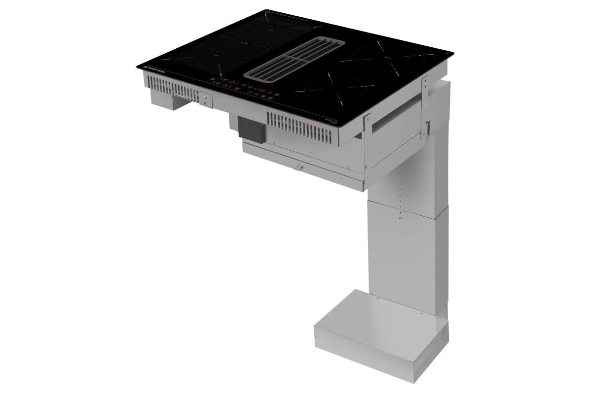 Варочная панель индукционная с вытяжкой MEFERI XSMART60BK ULTRA