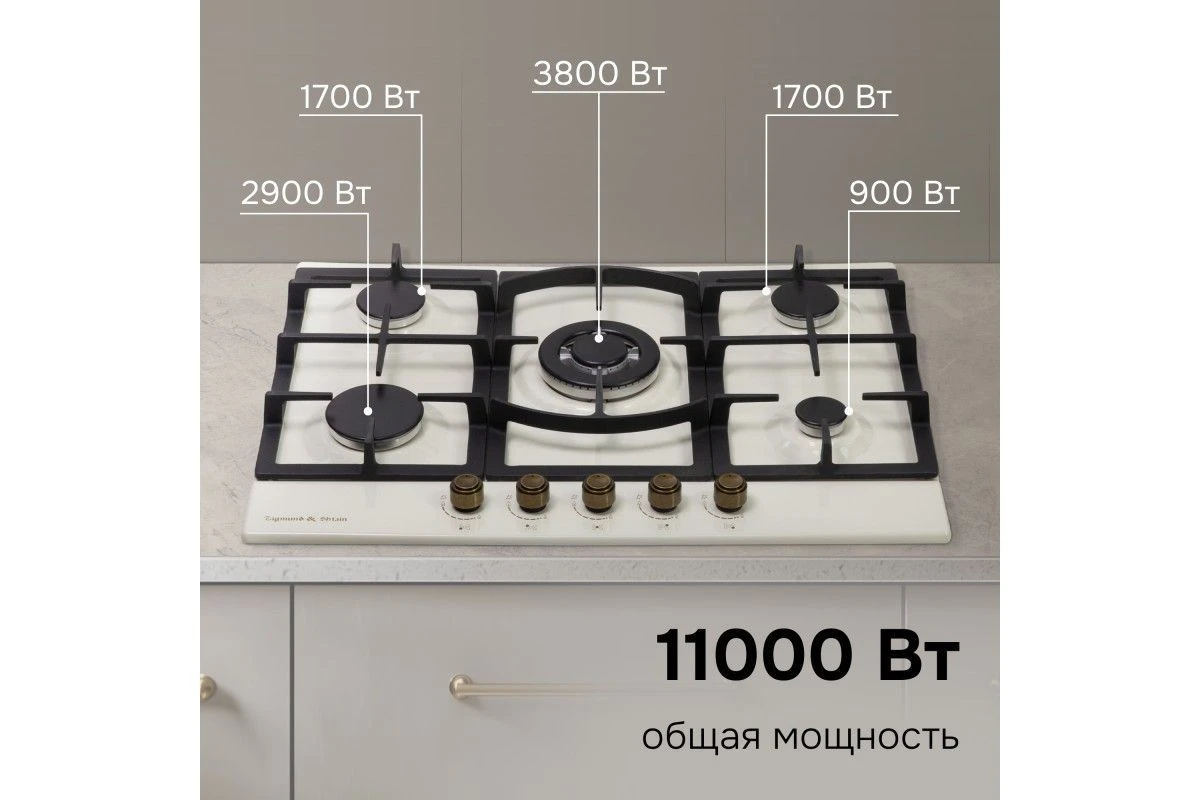 Газовая варочная панель Zigmund & Shtain G 16.7 X