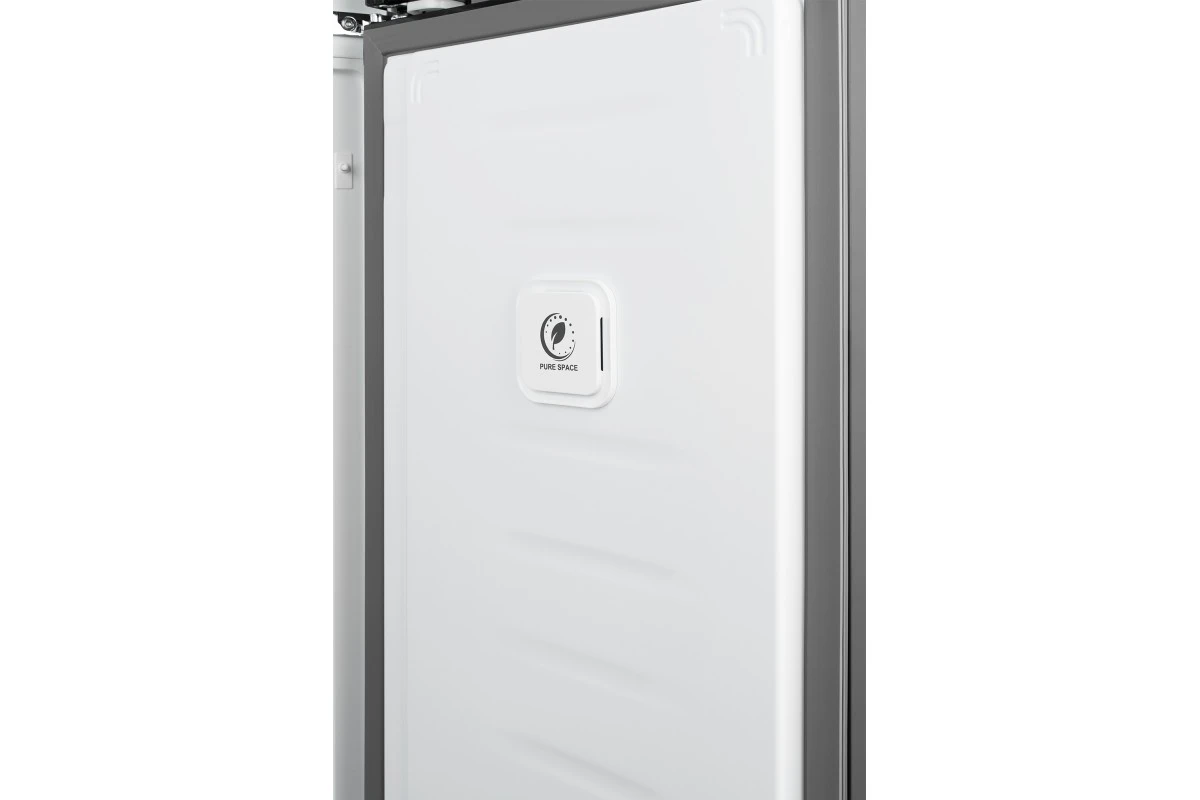 Отдельностоящий холодильник с инвертором Weissgauff WCD 510 Built-in Inverter NoFrost Black Glass