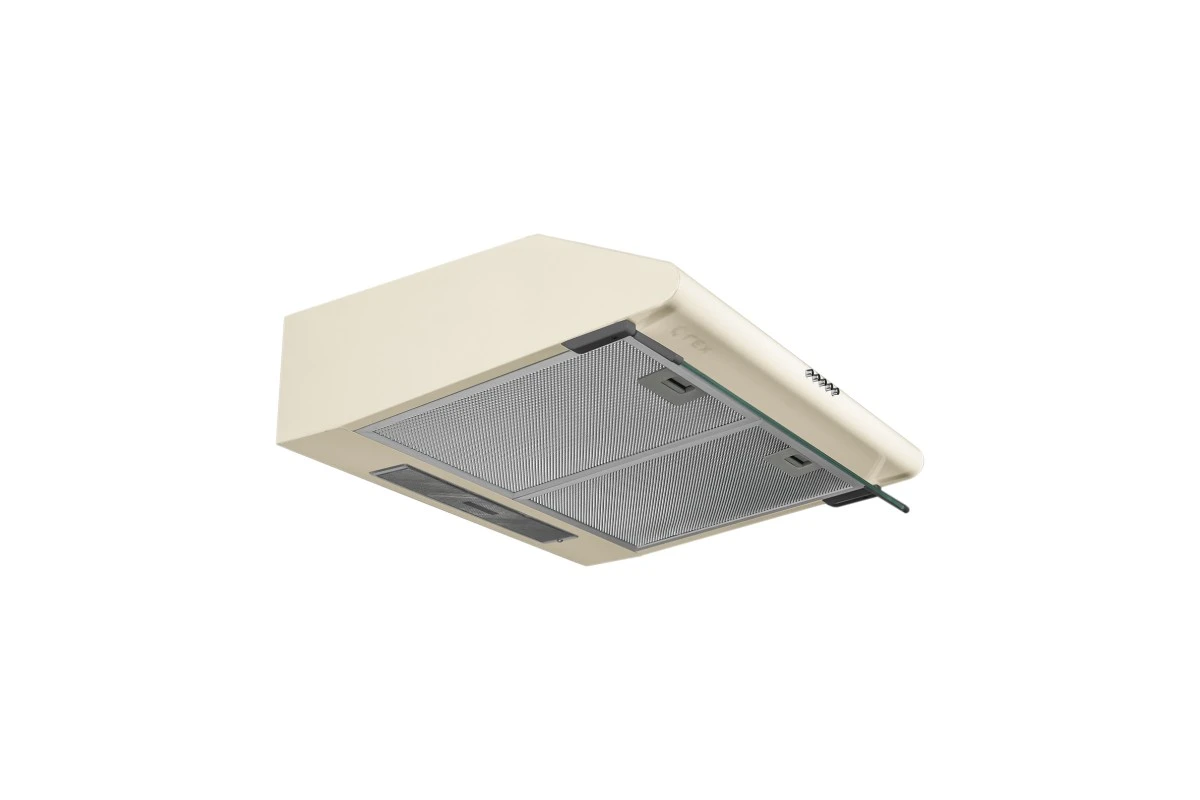 Плоская кухонная вытяжка LEX Simple 600 Ivory Light (Белый Антик)