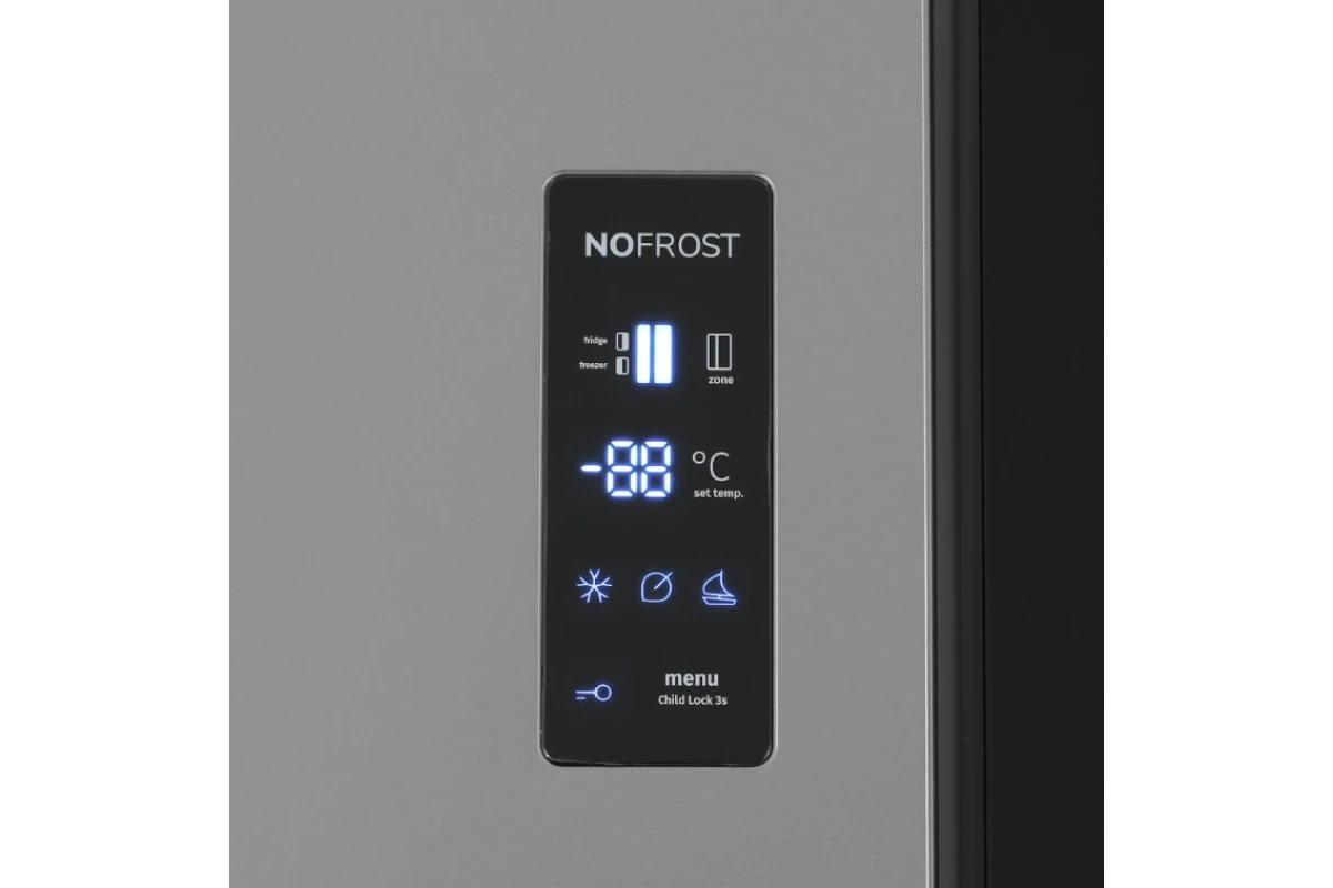 Отдельностоящий холодильник Gorenje NRS918EMX