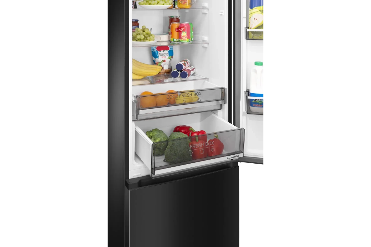 Холодильник отдельностоящий с инвертором MEFERI MFR200BK TOTAL NO FROST COMBI ULTRA