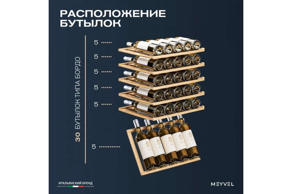 Винный шкаф Meyvel MV30-KBF1