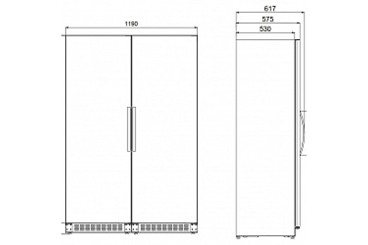 Винный шкаф Dometic B195S Double Basic