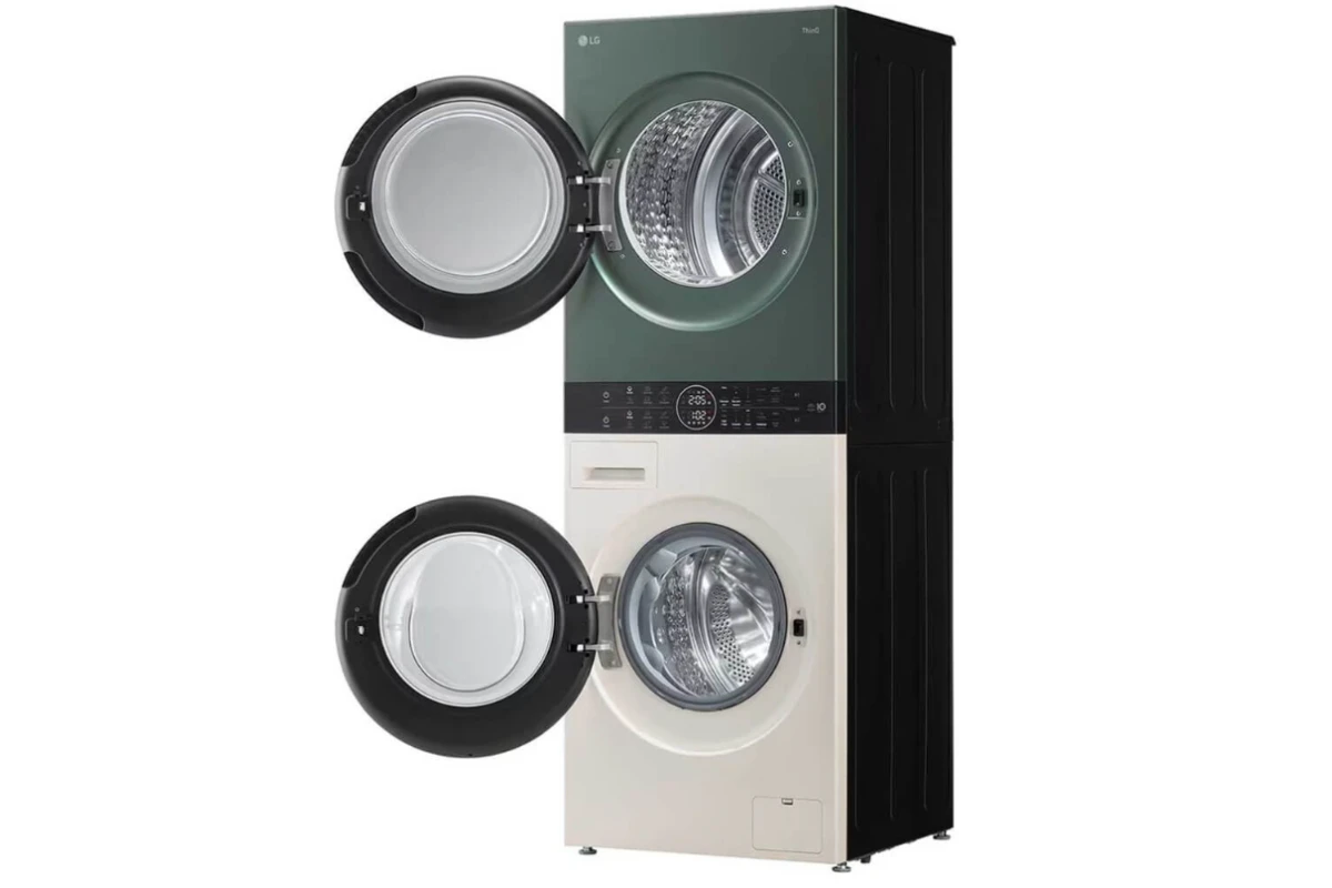 Стирально-сушильная машина LG W4W8LVPK2HM WashTower