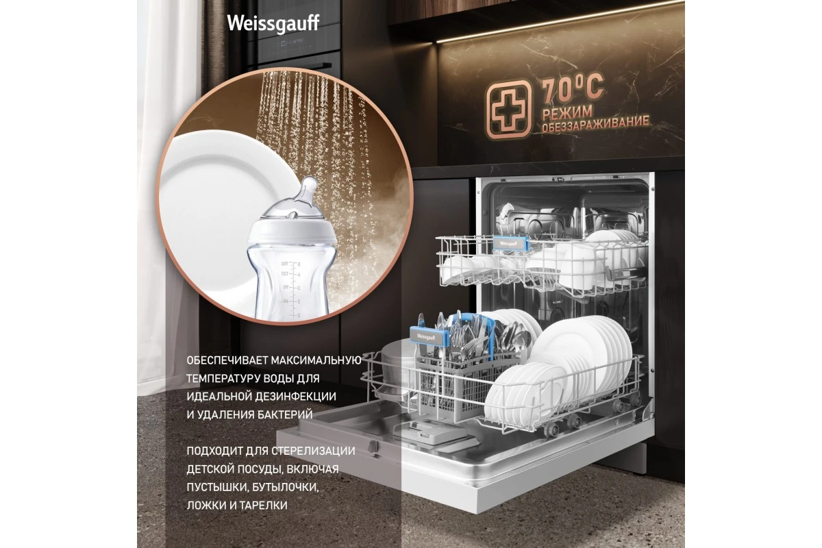 Посудомоечная машина Weissgauff DW 6019 D