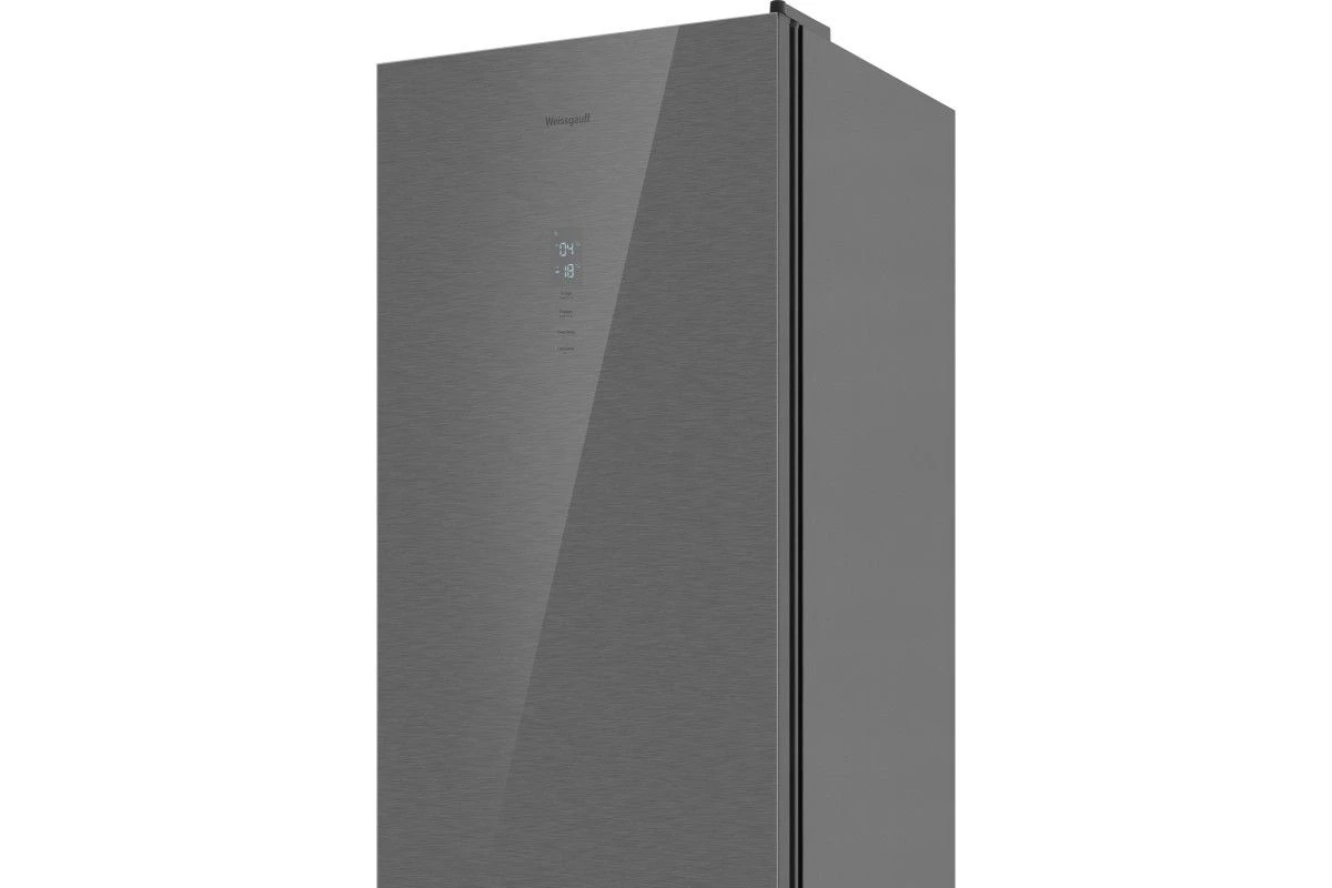 Отдельностоящий холодильник Weissgauff WRK 195 D Full NoFrost Inox Glass