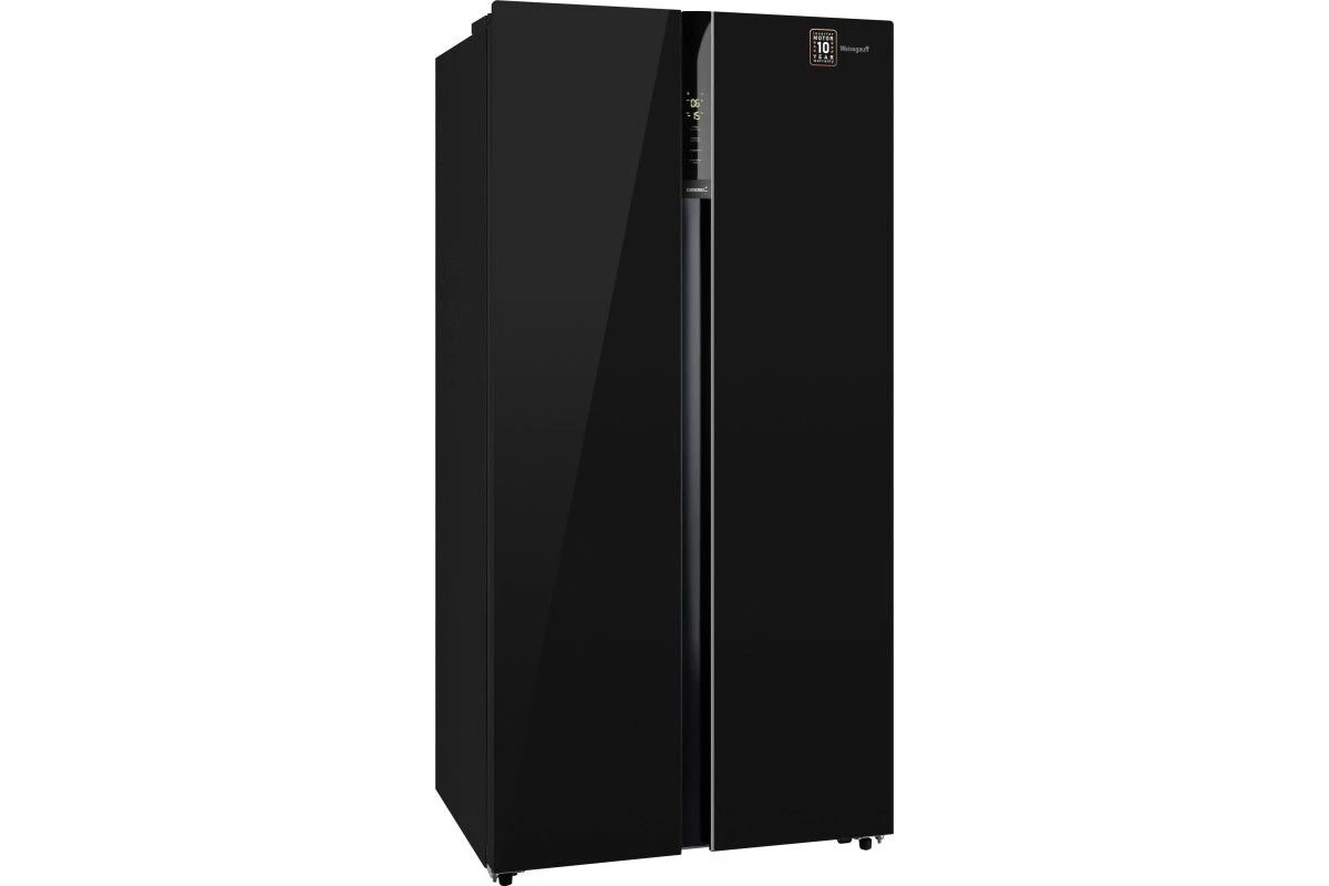 Отдельностоящий холодильник с инвертором Weissgauff WSBS 600 BG NoFrost Inverter