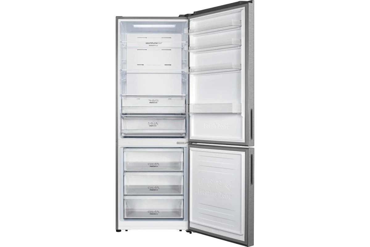 Отдельностоящий двухкамерный холодильник Gorenje NRK720EAXL4
