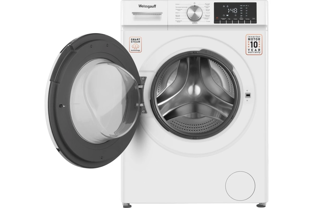 Стиральная машина с сушкой Weissgauff WMD 58411 Smart Inverter Steam