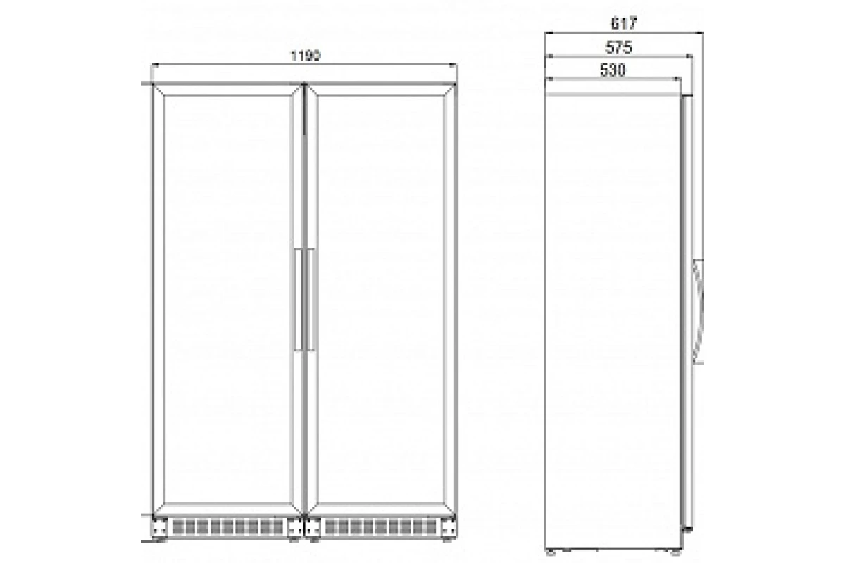 Винный шкаф Dometic C125G Double Classic