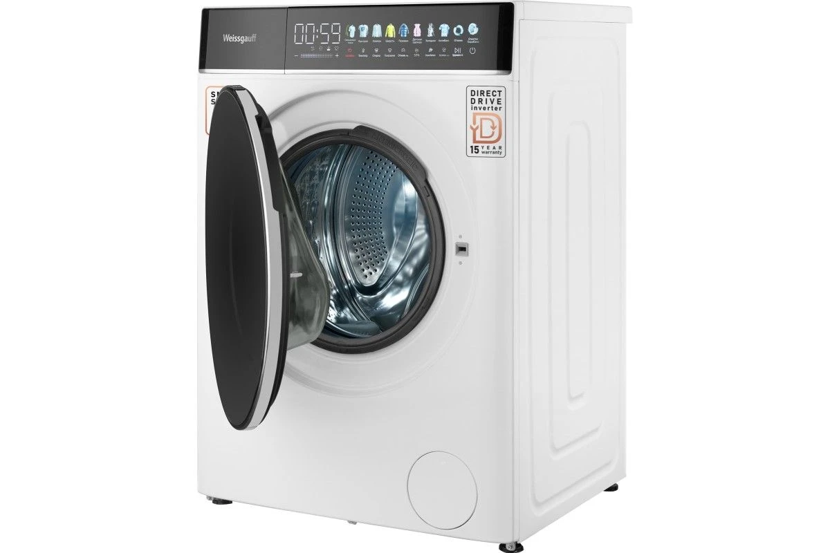 Стиральная машина с прямым приводом Weissgauff WM 58411 Direct Drive Inverter Premium Steam