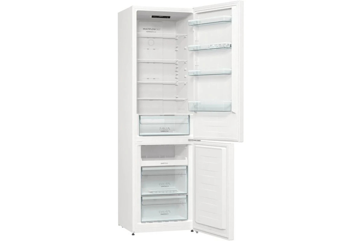 Отдельностоящий двухкамерный холодильник Gorenje NRK6201PW4
