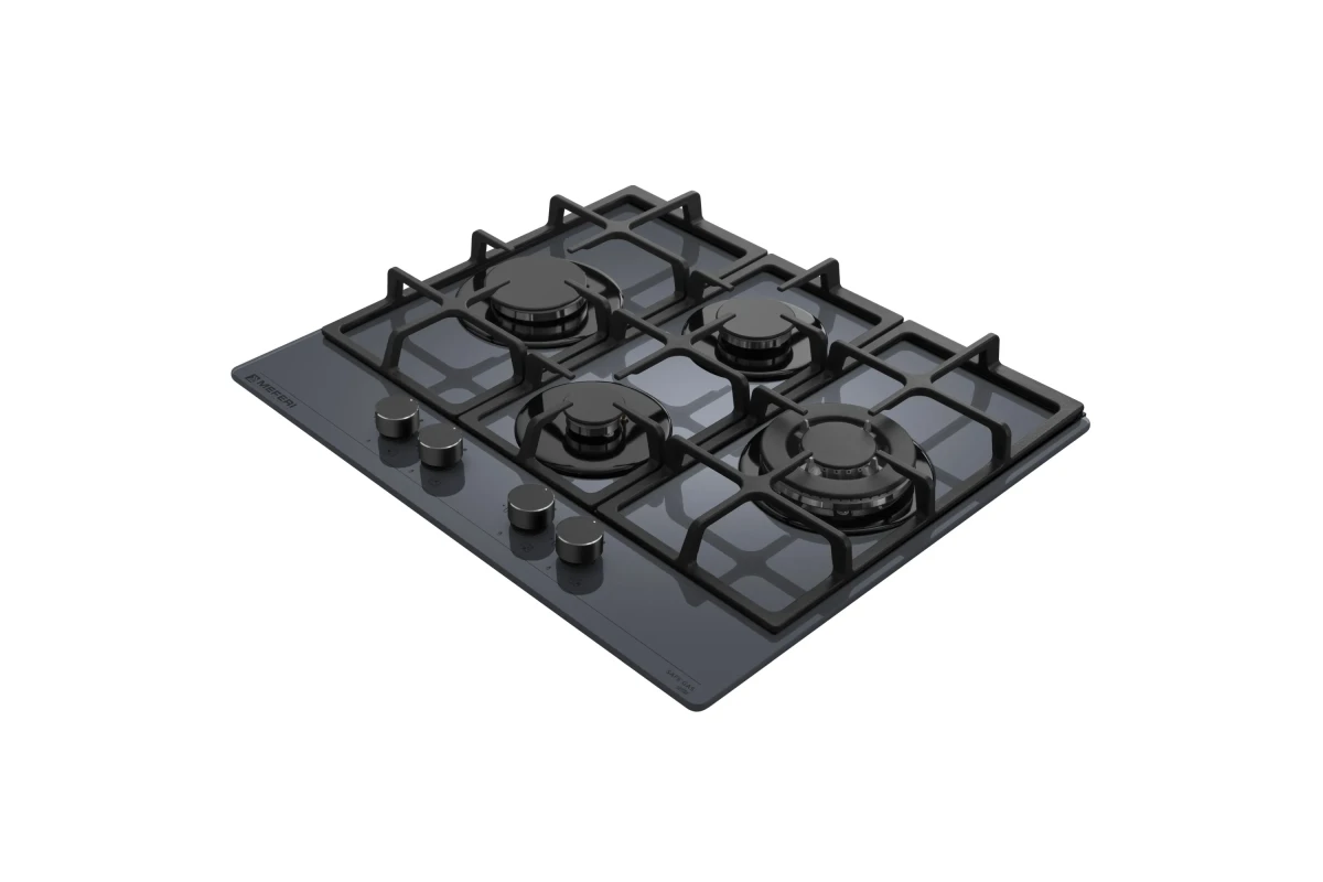 Варочная панель газовая MEFERI MGH604GR GLASS ULTRA