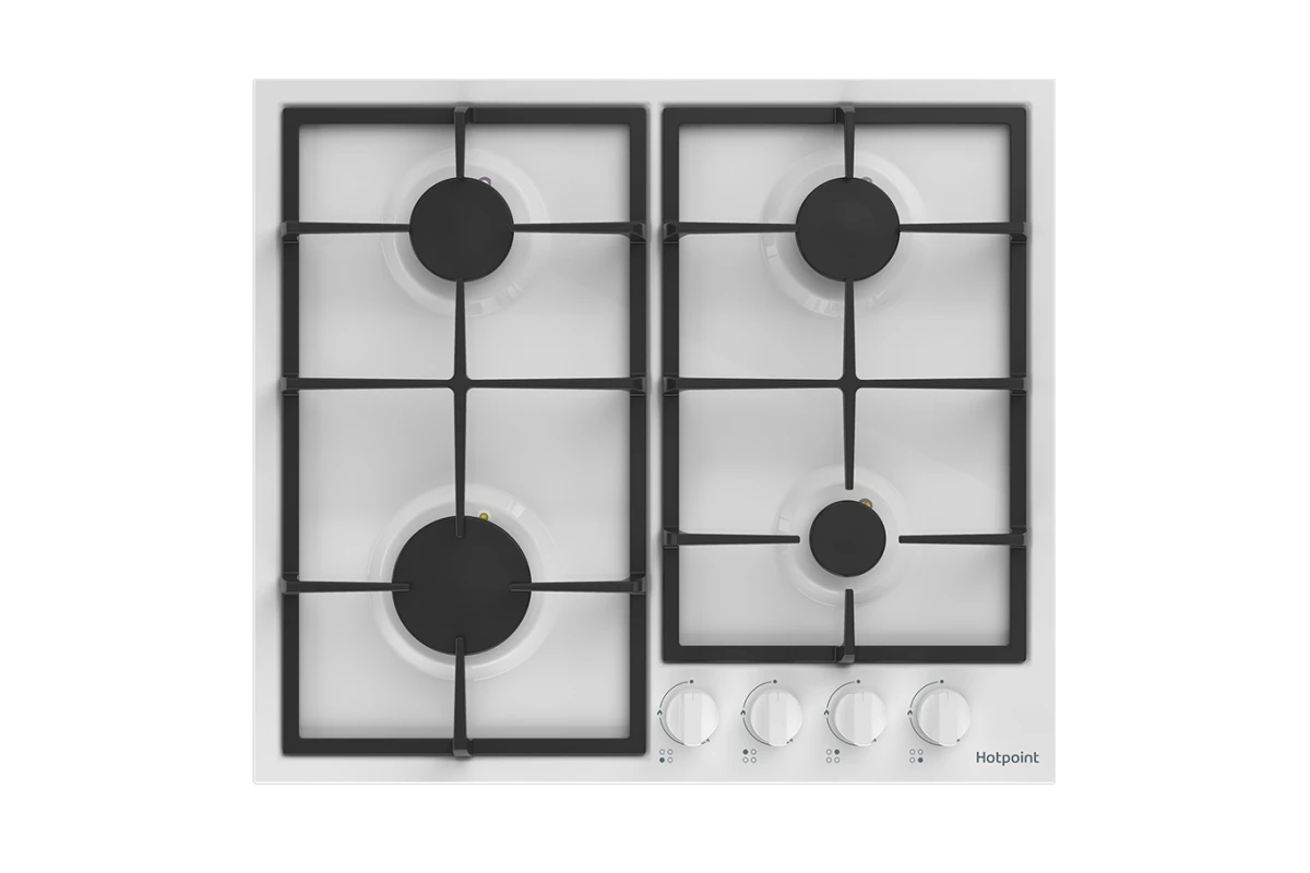 Газовая варочная панель Hotpoint HGMT 642 WH