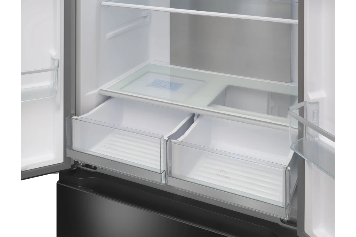 Многокамерный холодильник Meferi MFR83BLACK IX TOTAL NO FROST FRENCH DOOR COMFORT