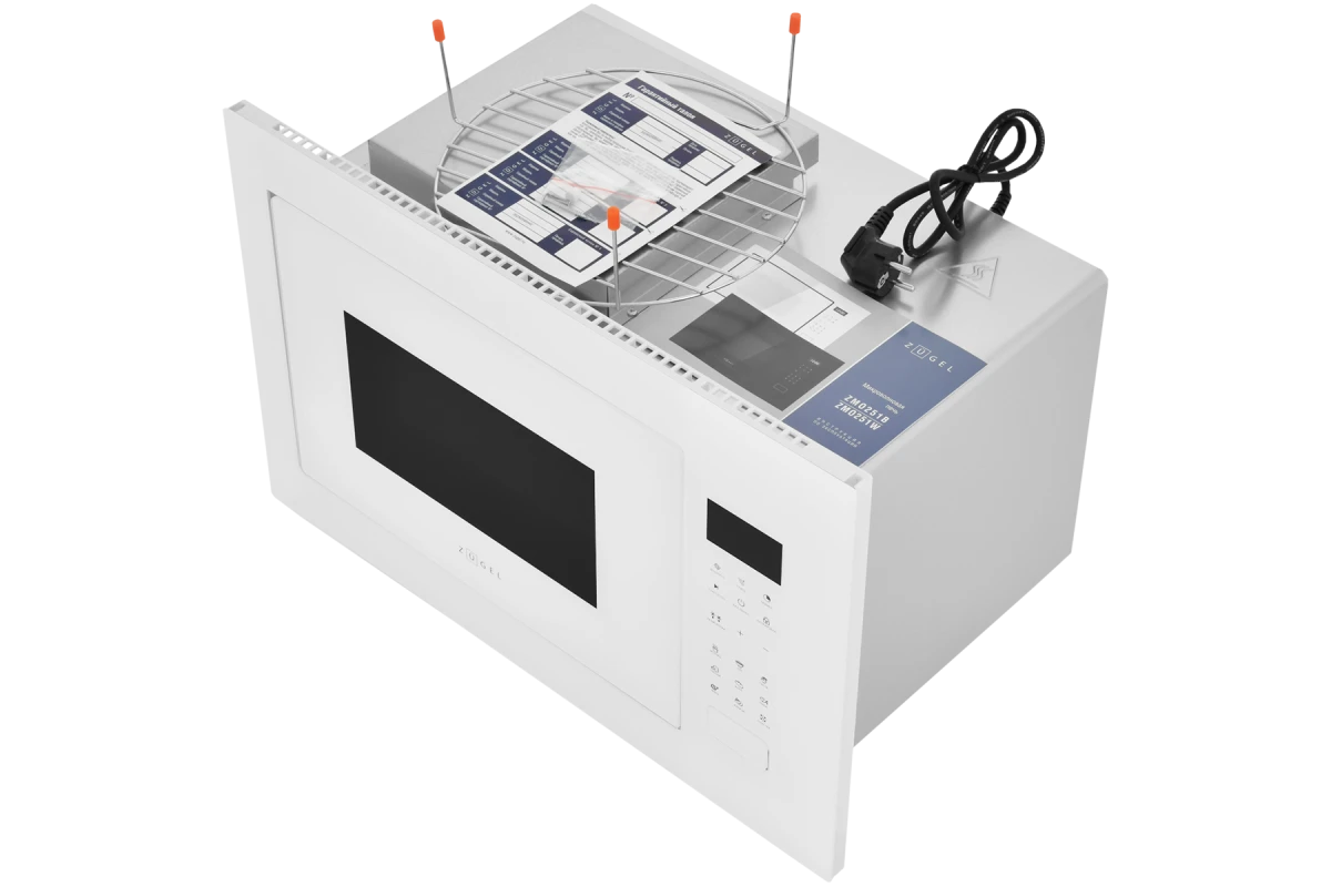 Встраиваемая микроволновая печь ZUGEL ZMO251W