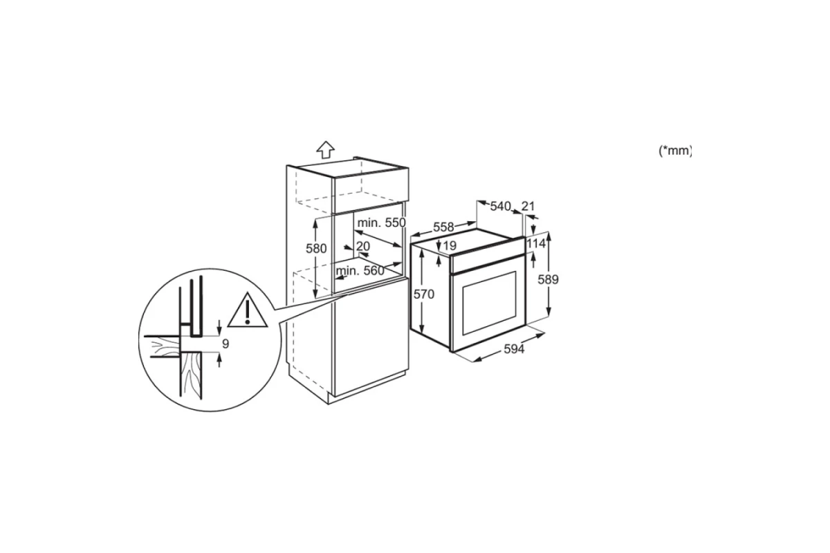 Духовой шкаф Electrolux KODEF70BZ