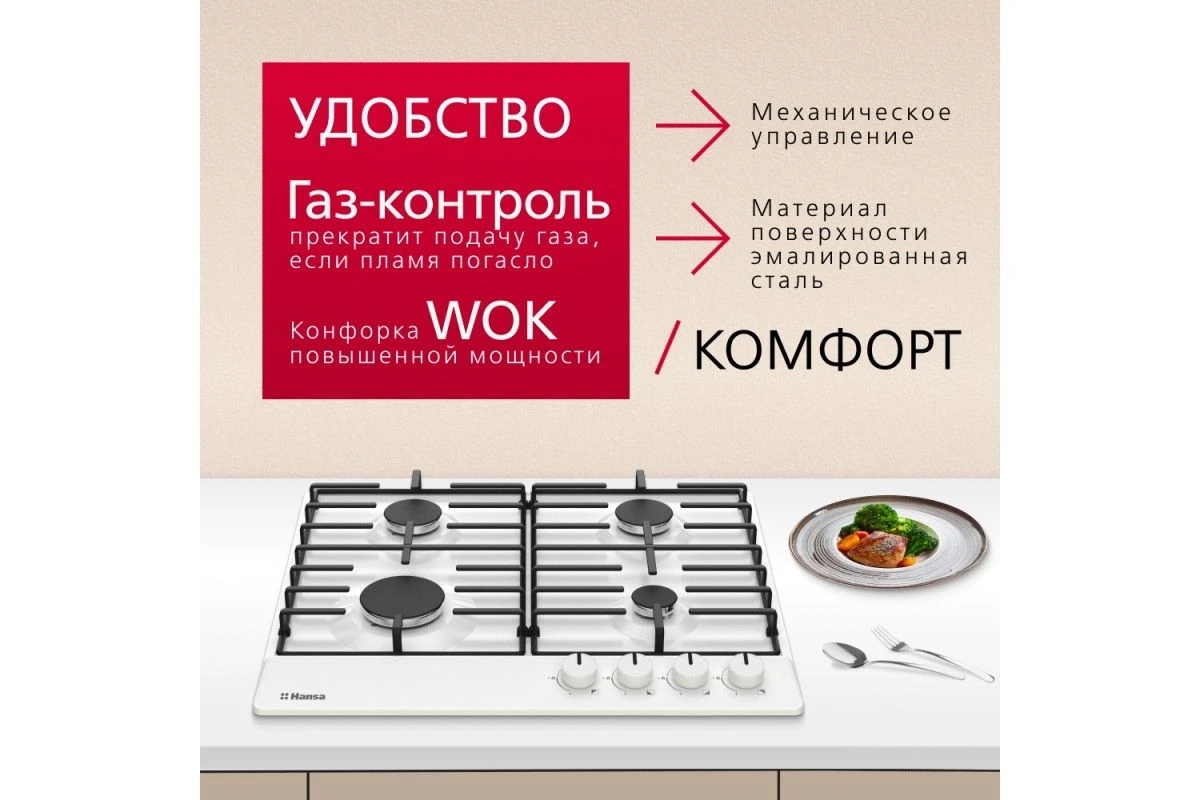 Газовая панель Hansa BHGW630301