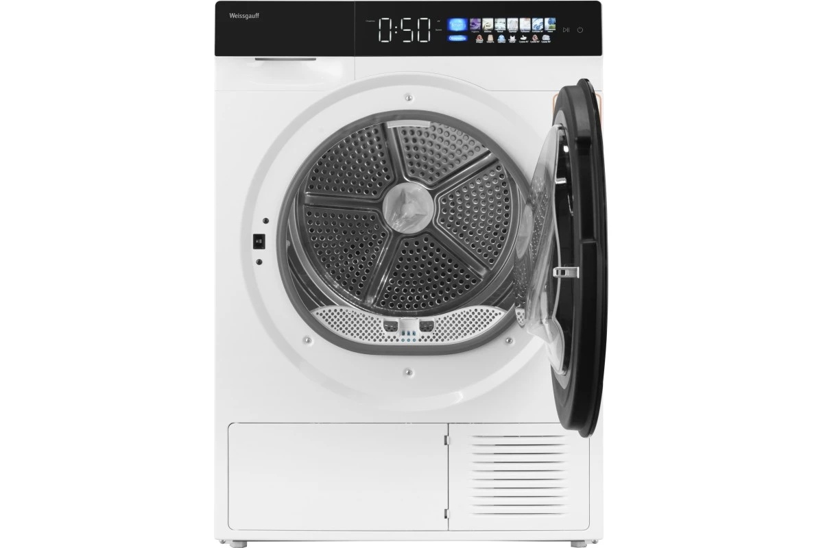 Сушильная машина с инвертором и ультрафиолетом Weissgauff WD 999 Heat Pump Full Touch
