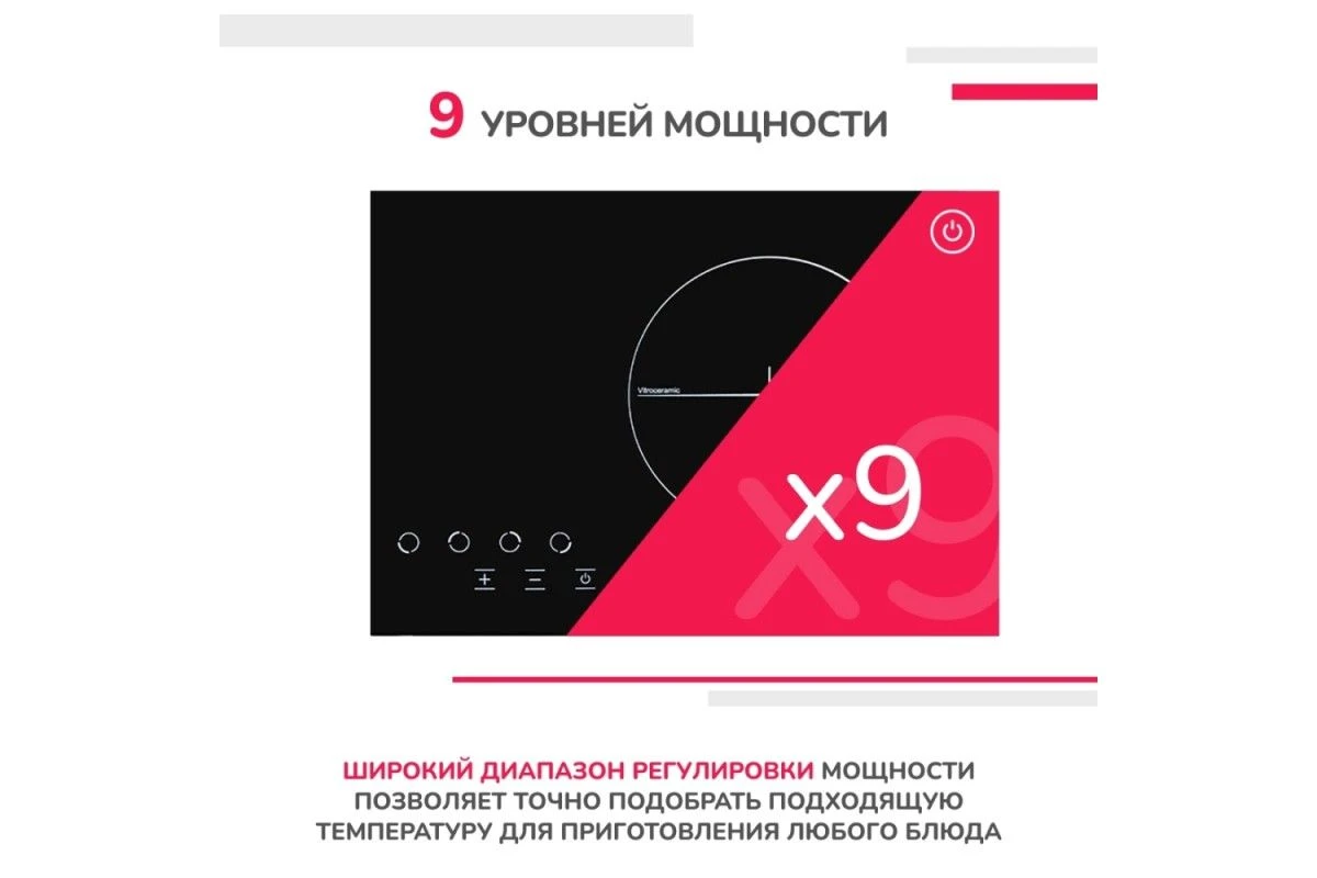 Электрическая варочная панель Simfer H60D14V001