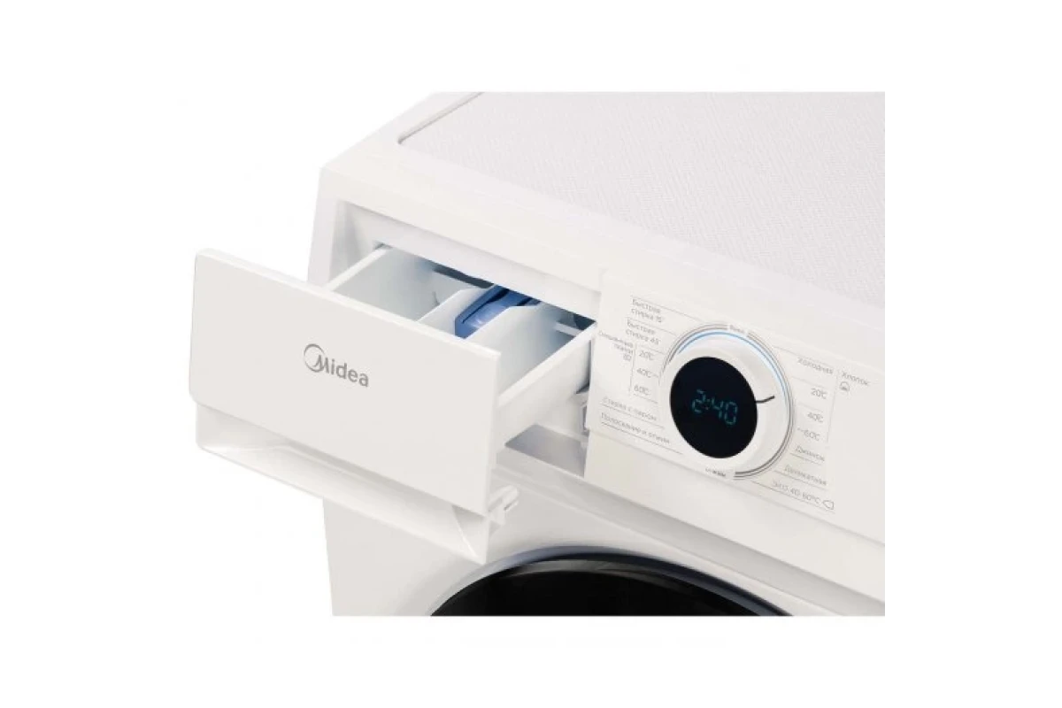 Стиральная машина Midea LUNAR MF100W80BS/W-RU