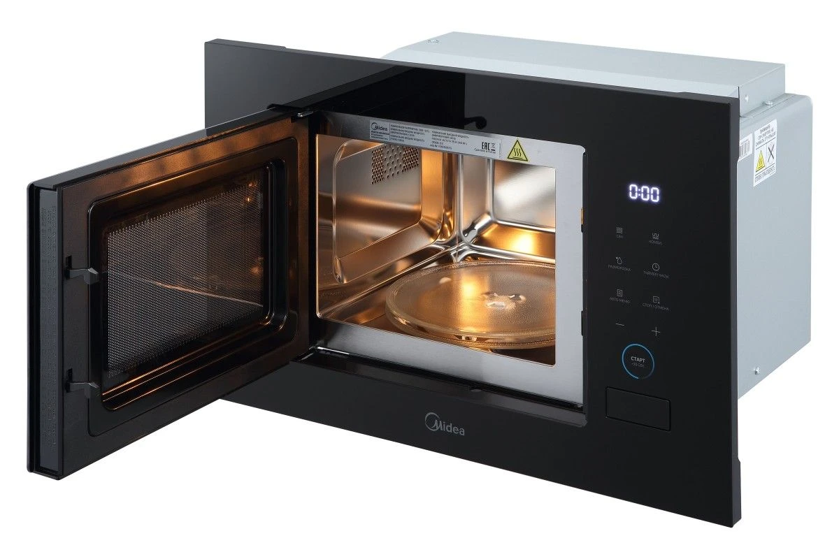 Встраиваемая микроволновая печь печь Midea MI922005GB