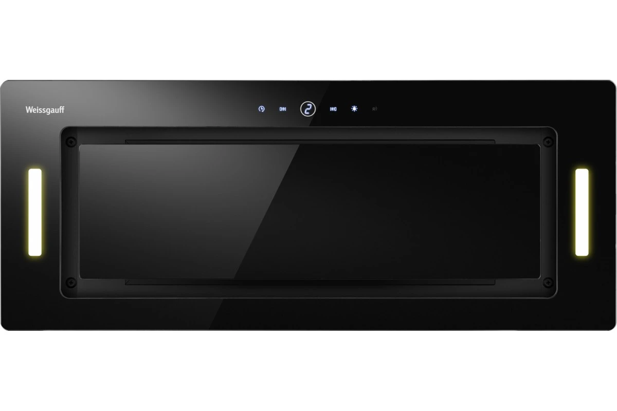 Встраиваемая в шкаф вытяжка Weissgauff Aura 1200-72 Sensor Remote BL