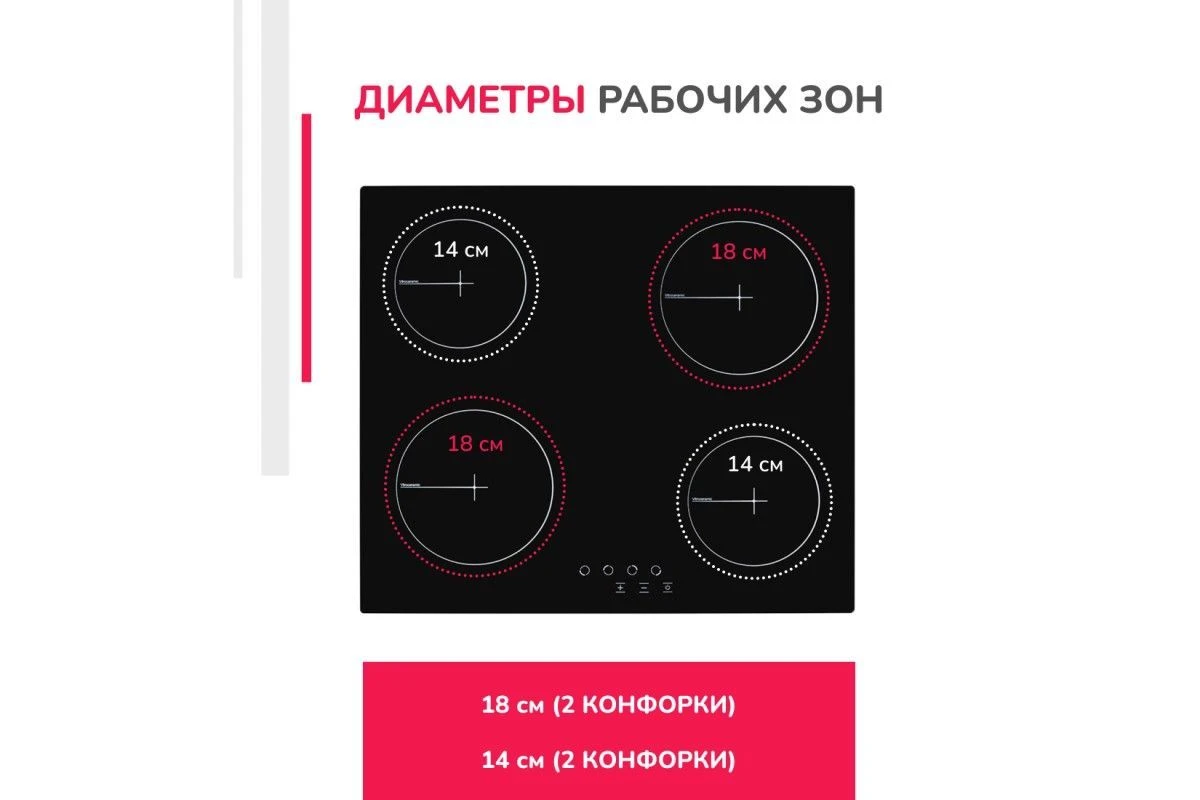 Электрическая варочная поверхность Simfer H60D14B070