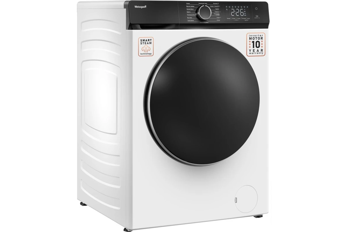 Стиральная машина с сушкой Weissgauff WMD 61212 DC Inverter Steam