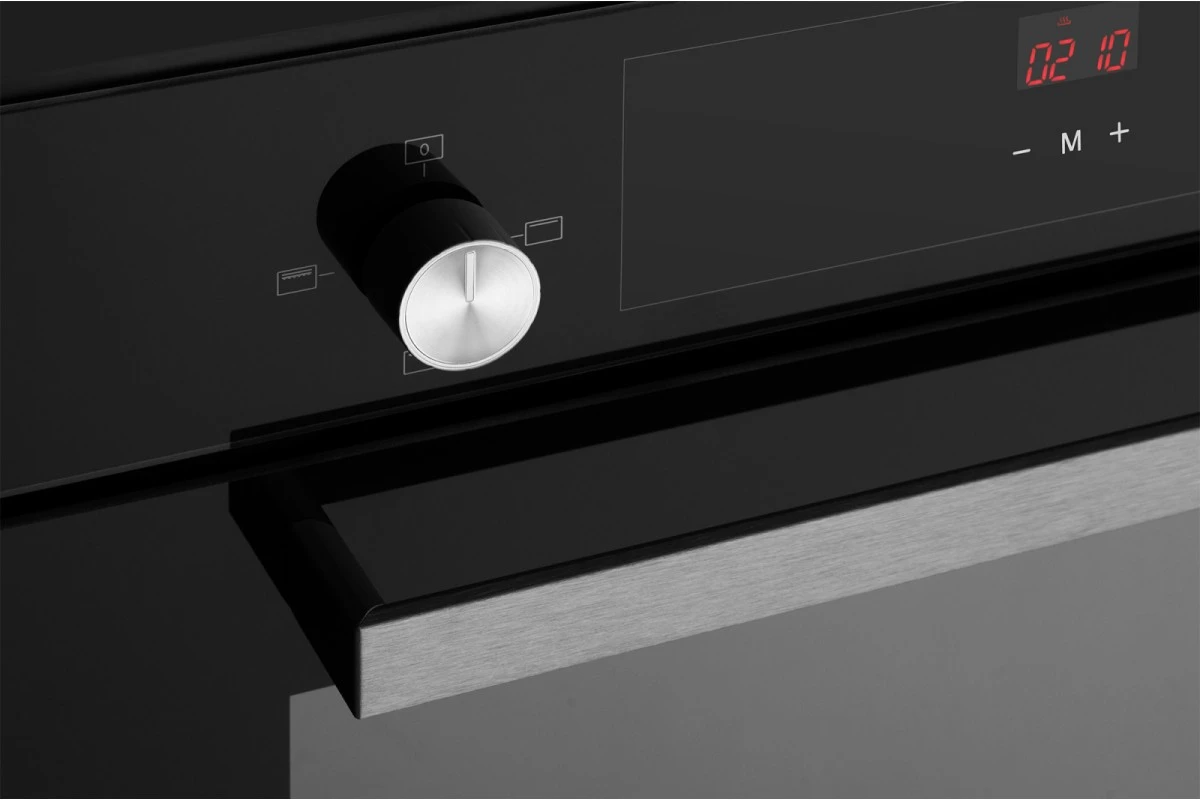 Духовой шкаф газовый Weissgauff WGO 706 D BLACK GLASS