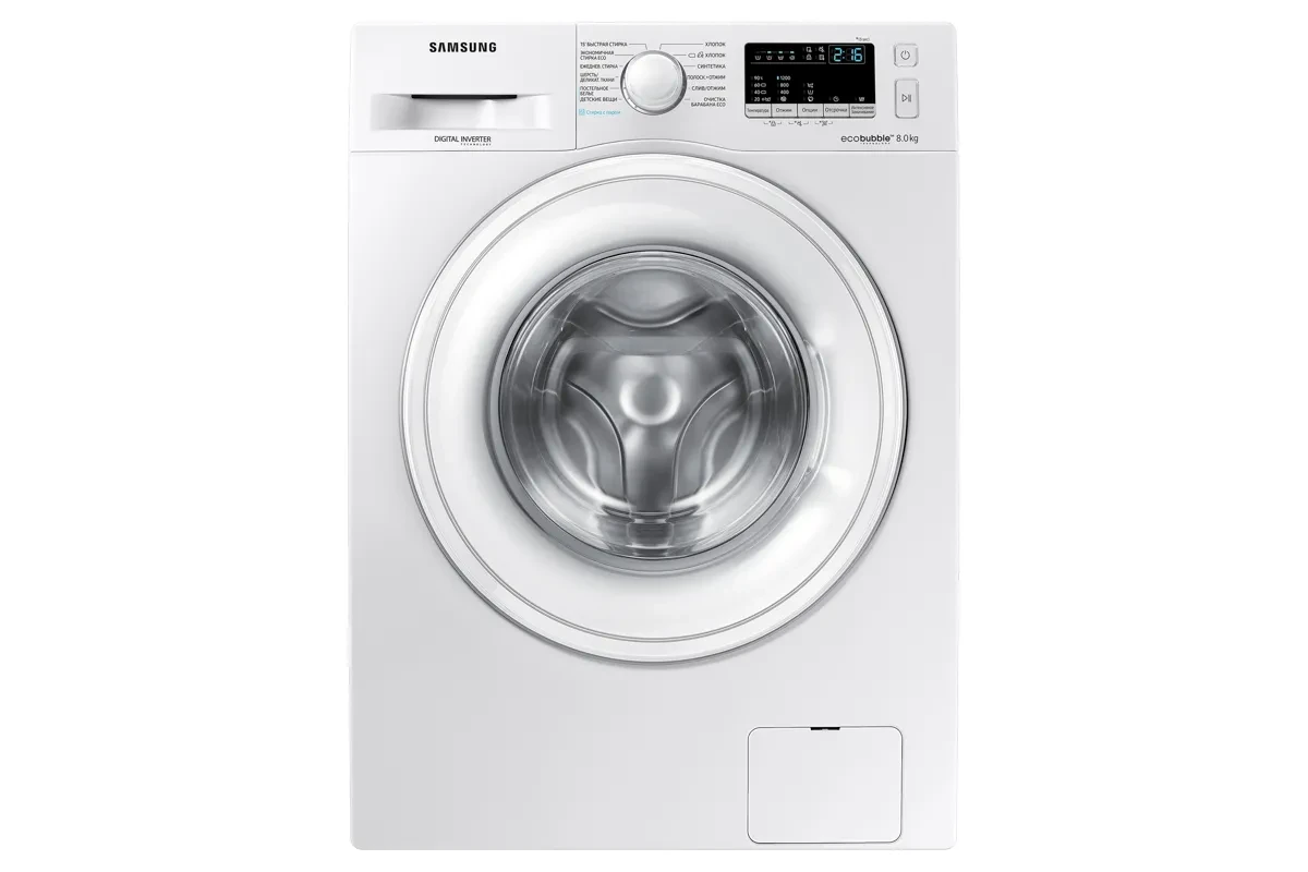 Стиральная машина Samsung WW80R42LHDWDLP (EcoBubble)