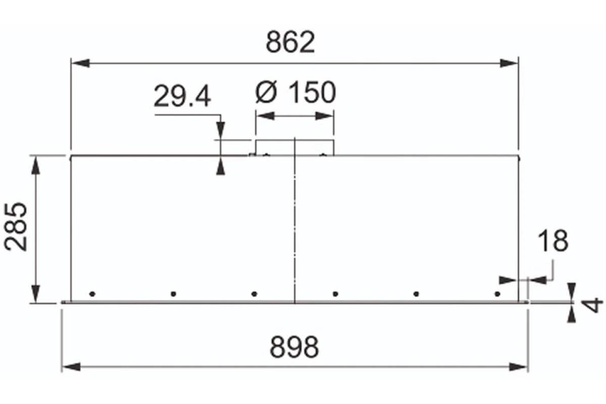 Вытяжка Franke LUCE 90 WH