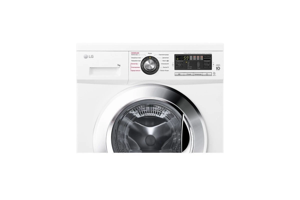 Узкая стиральная машина LG F1296HDS3