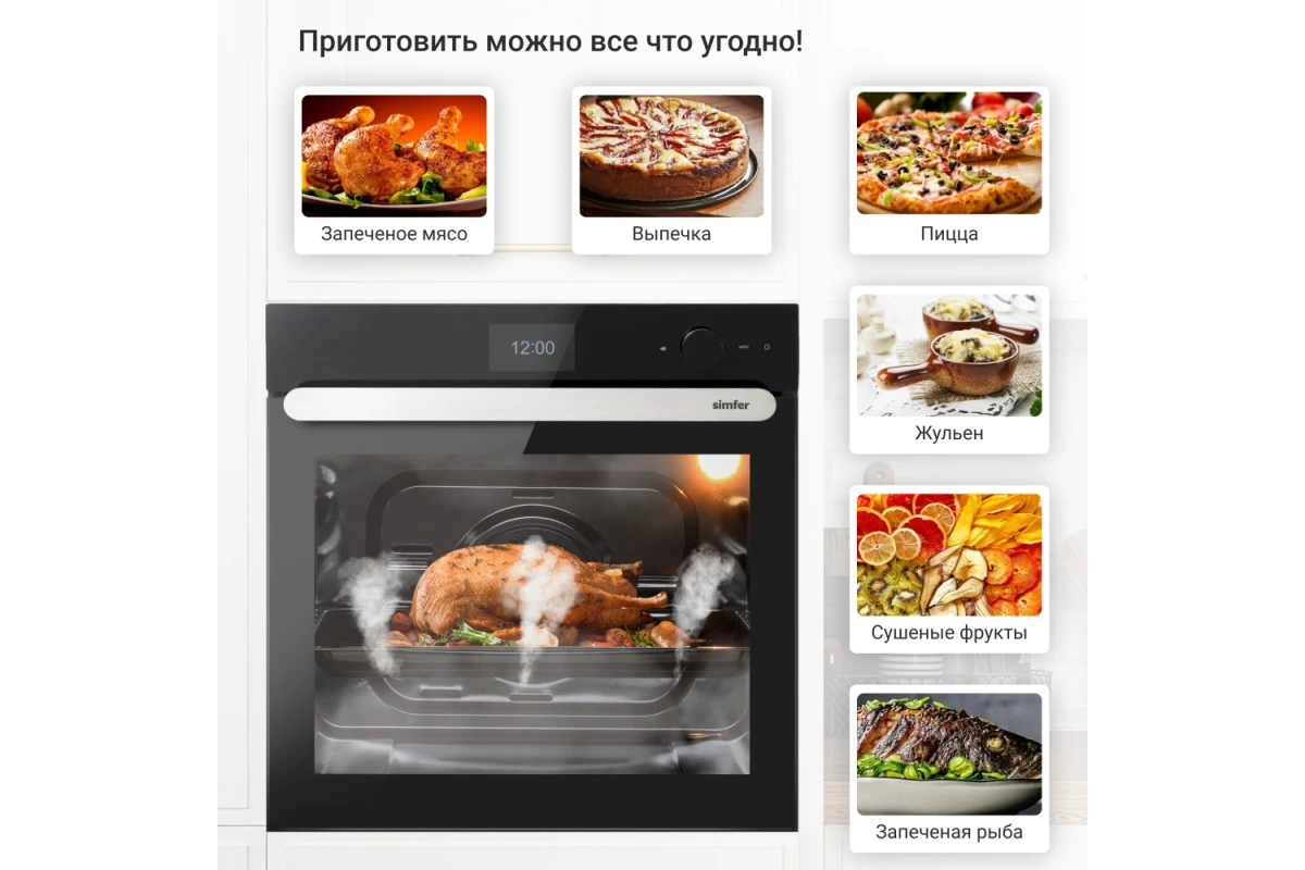 Электрический духовой шкаф Simfer B6ES89020 ICON PREMIUM