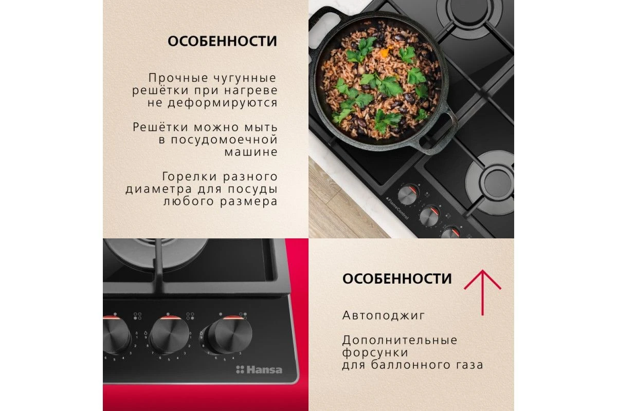 Газовая панель Hansa BHKS630540