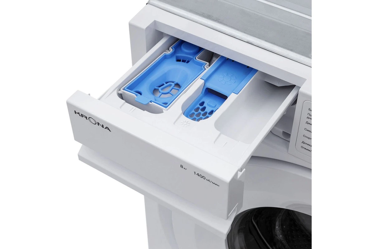 Встраиваемая стиральная машина Krona ZIMMER 1400 8K WHITE