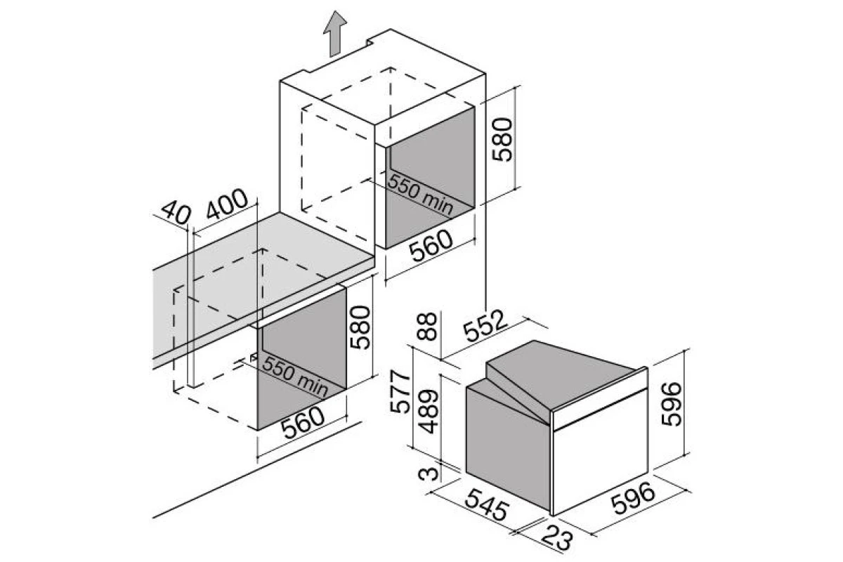 Духовой шкаф Barazza 1FEVSP