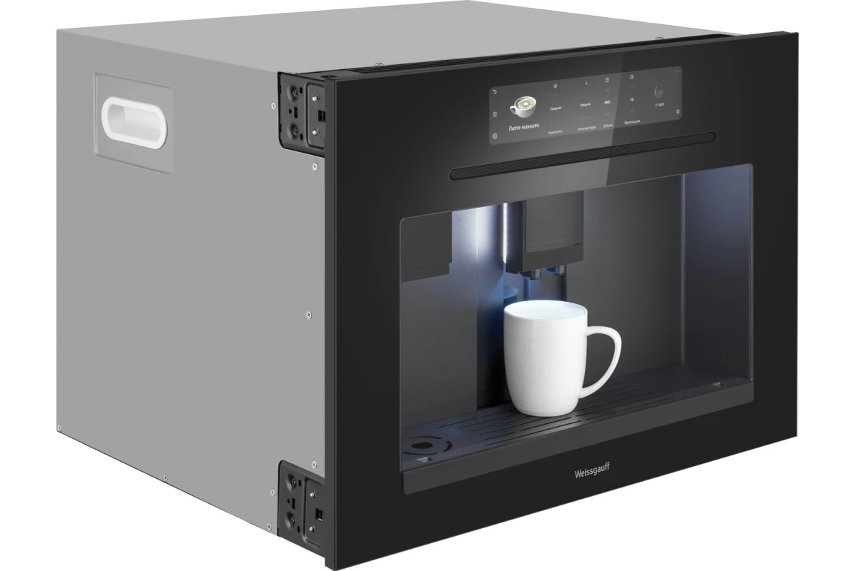 Встраиваемая кофемашина с лёдогенератором Weissgauff WCMIM-999 Coffee & Ice Maker