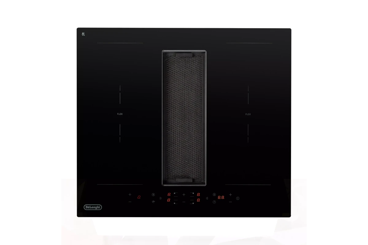 Индукционная варочная панель со встроенной вытяжкой DeLonghi ELETTRA 4B2F TC ARIA