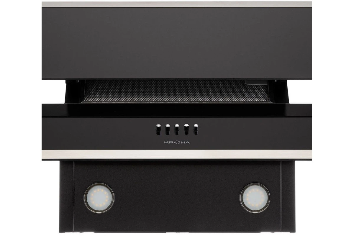 Вытяжка Krona IRIDA 600 BLACK PB